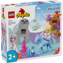 LEGO 10418 Elsa en Bruni in het Betoverde Bos