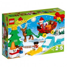 LEGO DUPLO 10837 Wintervakantie van de Kerstman