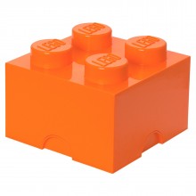 LEGO Storage Brick 2x2 oranje