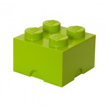 LEGO Storage Brick 2x2 Zand Groen