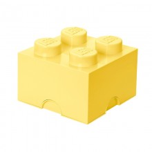 LEGO Storage Brick 2x2 Geel Groen