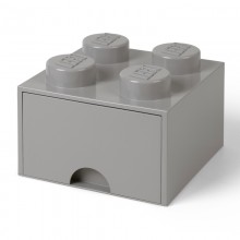 LEGO Storage Brick Opberglade 2x2 Grijs