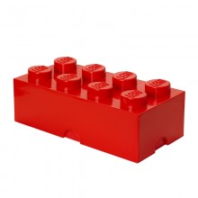 LEGO Storage Brick 2x4 Rood