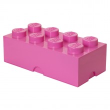 LEGO Storage Brick 2x4 roze