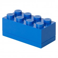 LEGO Mini Brick Box 2x4 blauw