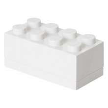 LEGO Mini Brick Box 2x4 wit