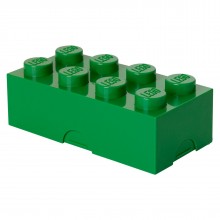 LEGO Broodtrommel 2x4 steen groen