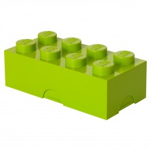 LEGO Broodtrommel 2x4 steen lime groen