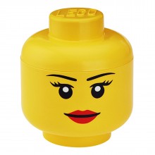 LEGO Opberghoofd Meisje (Small)