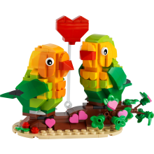 LEGO 40522 Dwergpapegaaien voor Valentijnsdag