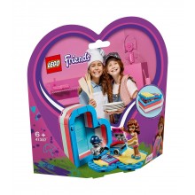 LEGO 41387 Olivia's hartvormige zomerdoos