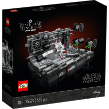 LEGO 75329 Death Star™ Trench Run diorama