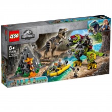 LEGO 75938 T. Rex vs. Dinomecha gevecht