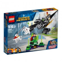LEGO 76096 Superman en Krypto werken samen