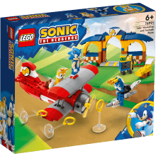 LEGO 76991 Tails' werkplaats en Tornado vliegtuig