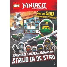 LEGO NINJAGO Spannende stickeruitdagingen STRIJD IN DE STAD
