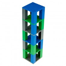 Kleine Toren Blauw, Groen, Grijs