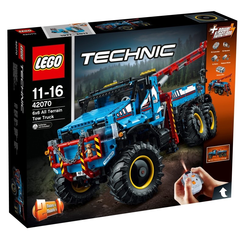 importeren eerlijk erts LEGO 42070 6x6 All Terrain Truck - Sleepwagen | LEGO Technic | SpeelGoedNL