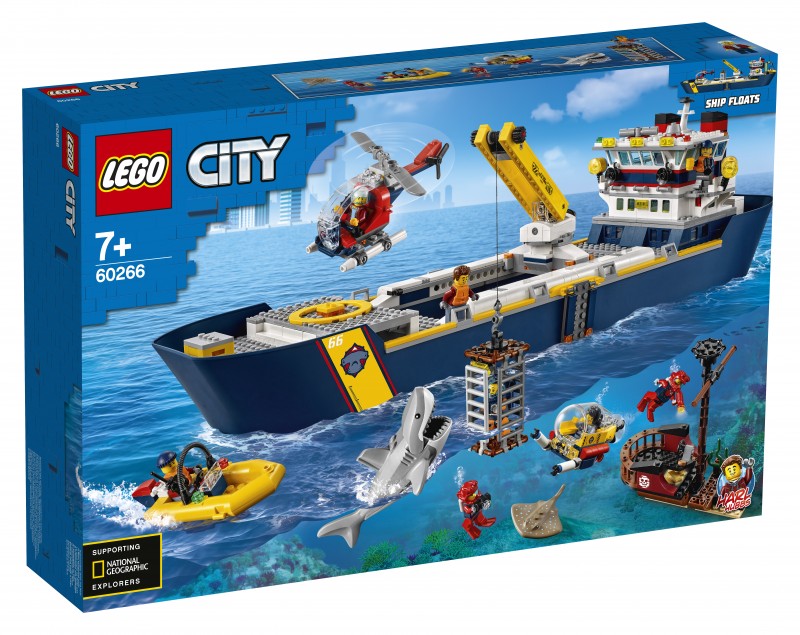 LEGO 60266 Oceaan Onderzoekschip |