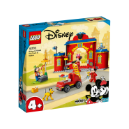 LEGO 10776 Mickey & Friends brandweerkazerne & auto