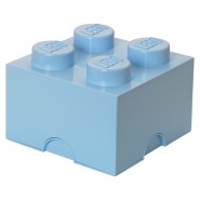 LEGO Storage Brick 2x2 lichtblauw