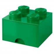 LEGO Storage Brick Opberglade 2x2 Groen
