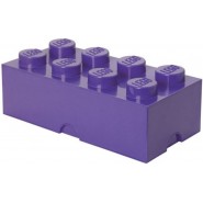LEGO Storage Brick 2x4 Medium Paars