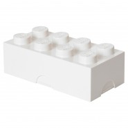 LEGO Broodtrommel 2x4 steen wit