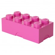 LEGO Broodtrommel 2x4 steen roze