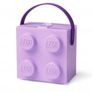 LEGO Broodtrommel met hengsel Lavendel