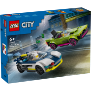 LEGO 60415 Politiewagen en snelle autoachtervolging