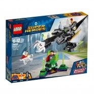 LEGO 76096 Superman en Krypto werken samen
