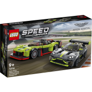 LEGO 76910 Aston Martin Valkyrie AMR Pro en Aston Martin Vantage GT3