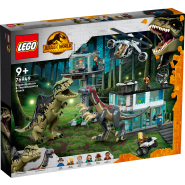 LEGO 76949 Giganotosaurus & Therizinosaurus Aanval