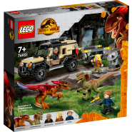 LEGO 76951 Pyroraptor & Dilophosaurus transport