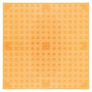 Bouwplaat 32x32 Transparant Oranje
