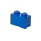 LEGO Storage Brick 2x1 steen blauw
