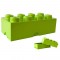 LEGO Storage Brick 2x4 lime groen
