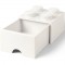 Storage Drawer Brick 2x2 White