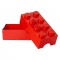 LEGO Broodtrommel 2x4 steen Rood