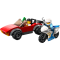 LEGO 60392 Achtervolging auto op politiemotor